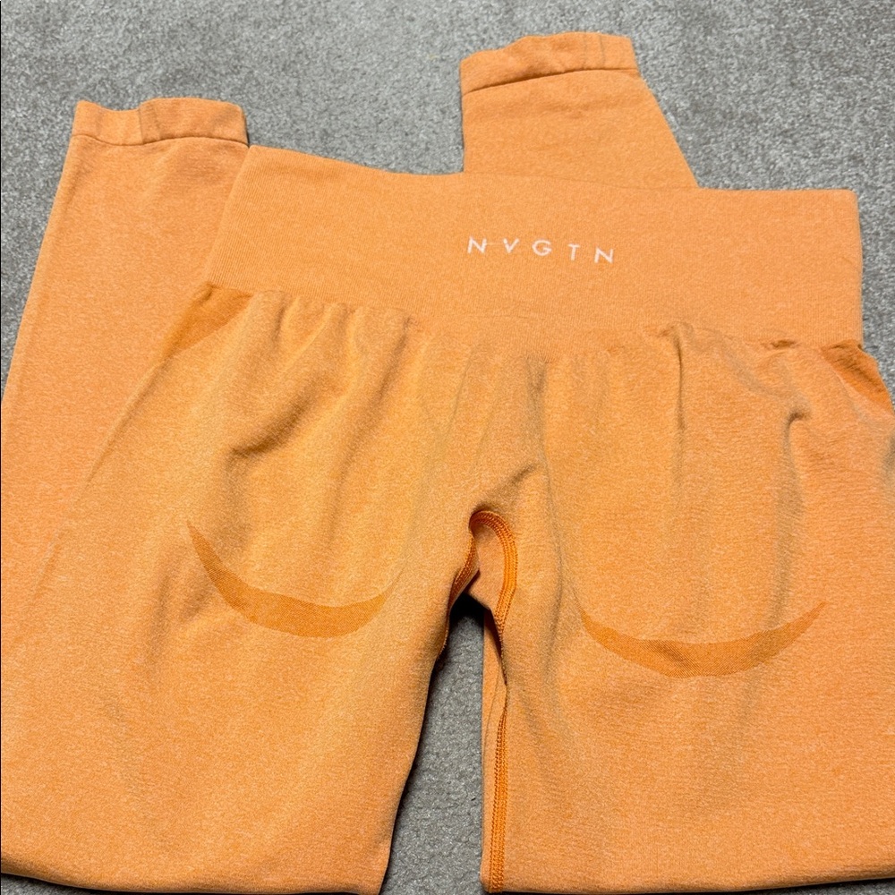 NWOT- NVGTN womens Orange Leggings